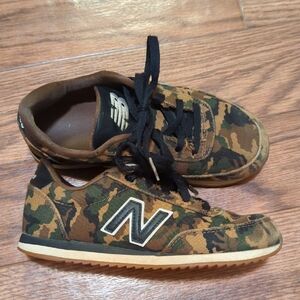 New Balance Brown Sneakers Camouflage Low-Top